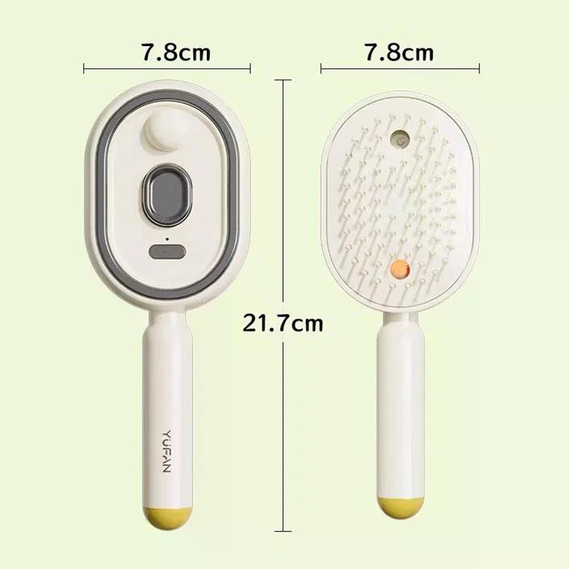 Multifunction Spray Comb With Red Light Therapy
