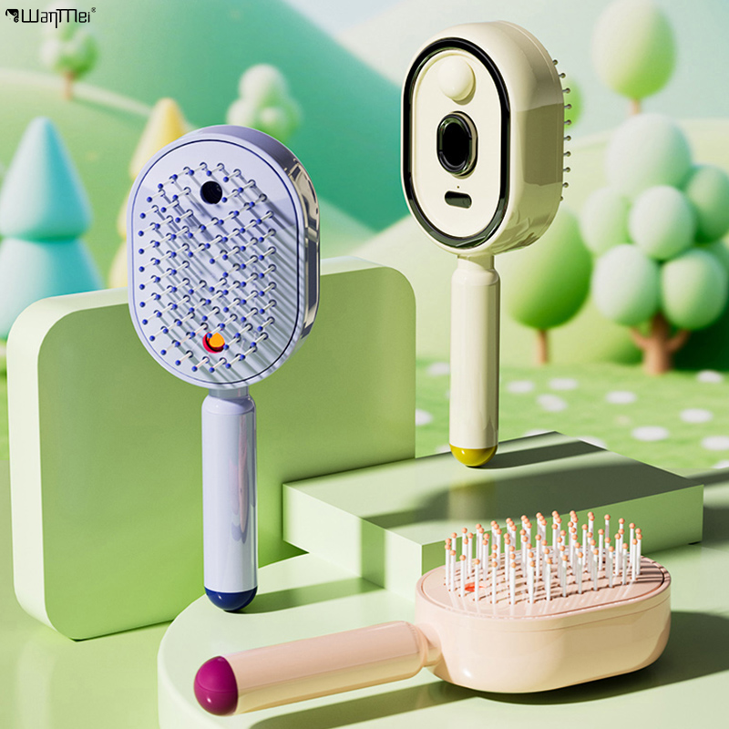 Multifunction Spray Comb With Red Light Therapy